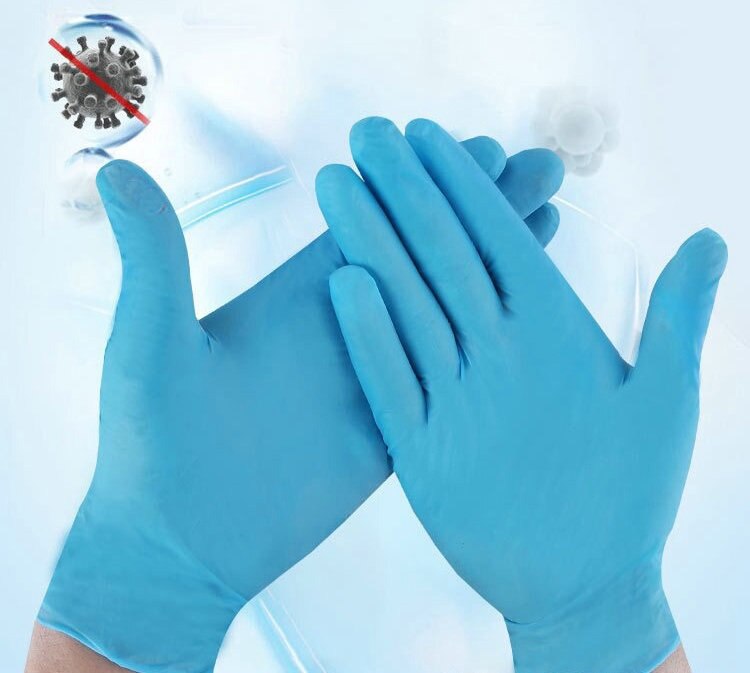 100 stücke einweg Vinyl Latex verdickt handschuhe weiß nicht-Unterhose säure-Basis labor gummi handschuhe küche haushalt lebensmittel Klasse
