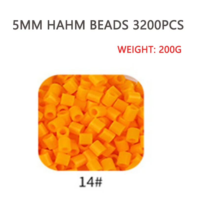 5MM Hama Beads 57 Colors For Choose Kids Education Diy Toys 100% Guarantee Perler Beads: Brown