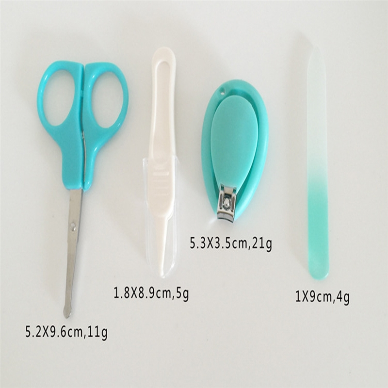 Baby Nagelknipper Roestvrij Staal Baby Veiligheid Zorg Nagelknipper Set 4 Stuk Manicure Gereedschap Baby Care Producten