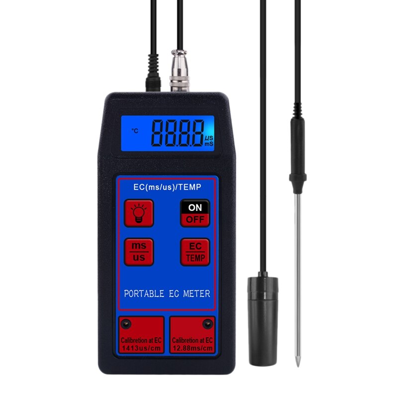EC-8423 2 In1 TEMP EC Tester Digital EC Meter Conductivity Meters Water Test Tool for Pool Drink Water Aquarium
