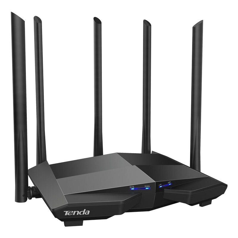 Tenda AC11 AC1200 Wifi Router Gigabit 2,4G 5,0 GHz Dual-Band 1164Mbps kabellos Router Wifi Verstärker mit 5 hoch gewinnen Antennen