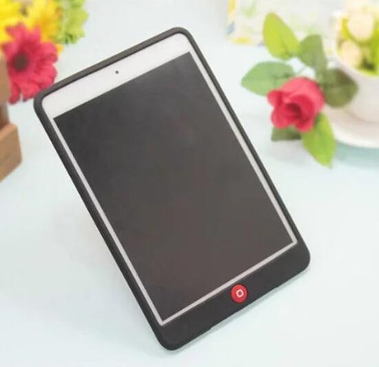 Funda protectora de goma sólida para iPad Air 1 funda de silicona A1474 A1475 Candy cubierta a prueba de golpes para iPad Air 1 funda de goma 9,7''