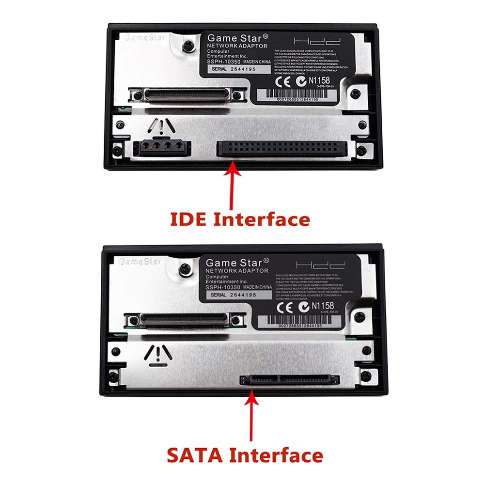 SATA/IDE Network Adapter Card For Sony Playstation 2 PS2 Fat Game Console SATA HDD Sata IDE Socket Replacement Accessories Parts