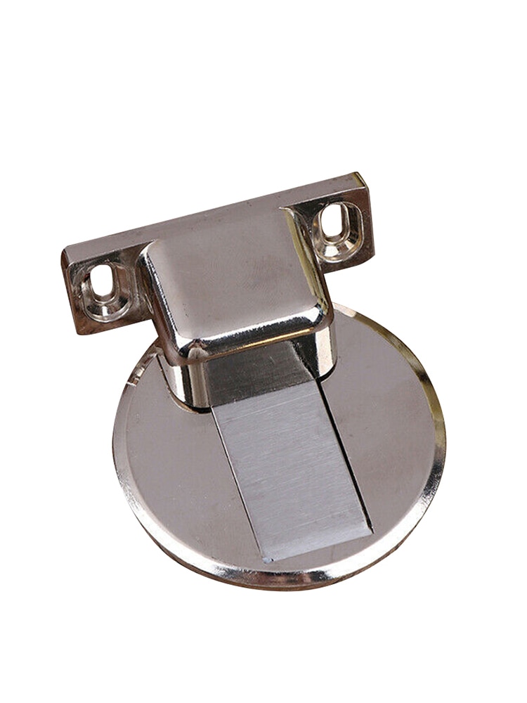 Magnet dörrstopp självhäftande dörrstopp i rostfritt stål stark magnethållare spikfri dörrstoppmöbel