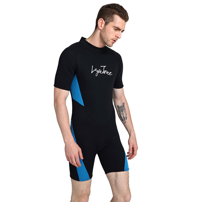 3mm neopren shorty simvåtdräkt för män baddräkt plus storlekar 6xl 5xl svarta badkläder simning surfing dykning våtdräkt