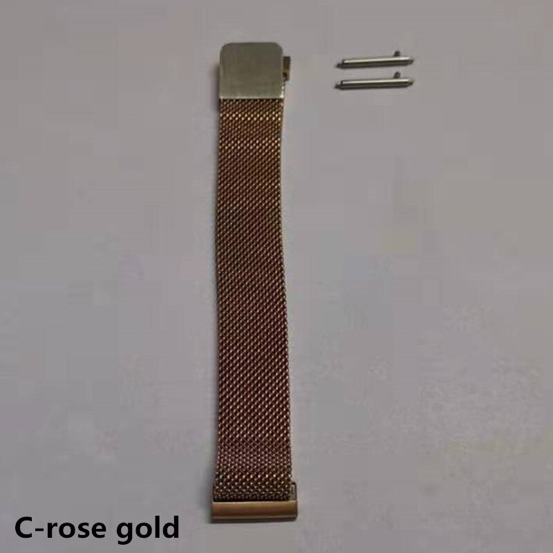 Amynikeer 100% Originele Riem B57 Originele Band Fabriek Biedt Siliconen Band 10 Kleuren Voor Smart Armband B57 Smart Watch: rose gold steel