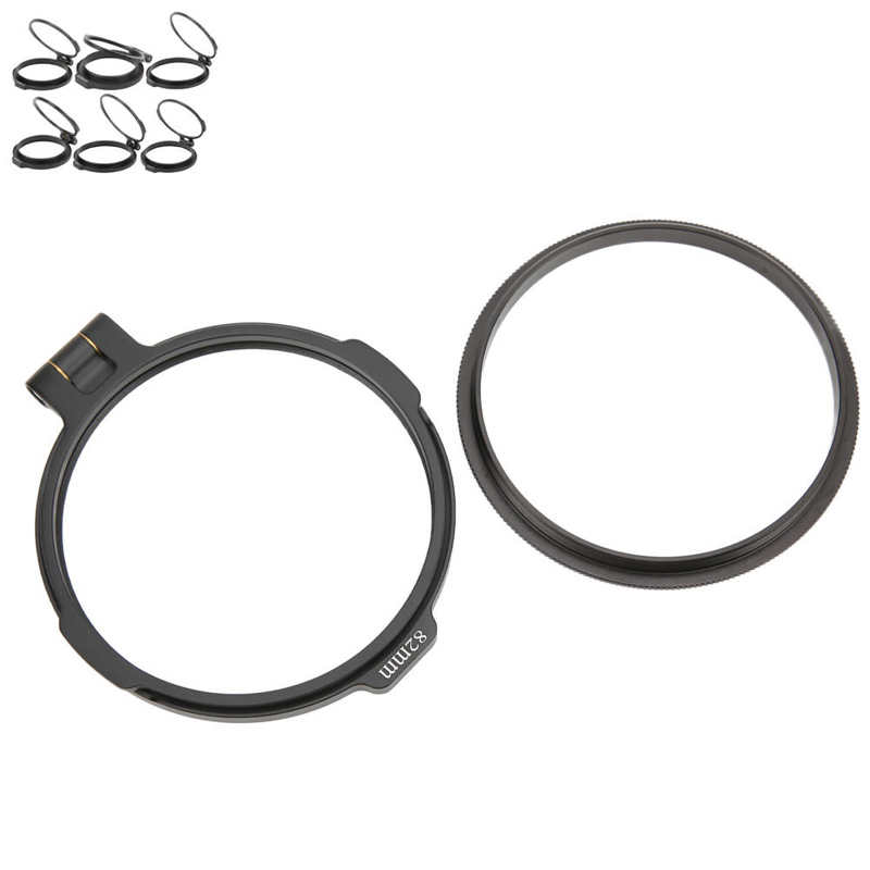 ND Filter schnell Freisetzung DSLR Kamera Zubehör Schnell Schalter Halterung für 49mm 58mm 67mm 72mm 77mm 82mm DSLR Objektiv Adapter kippen