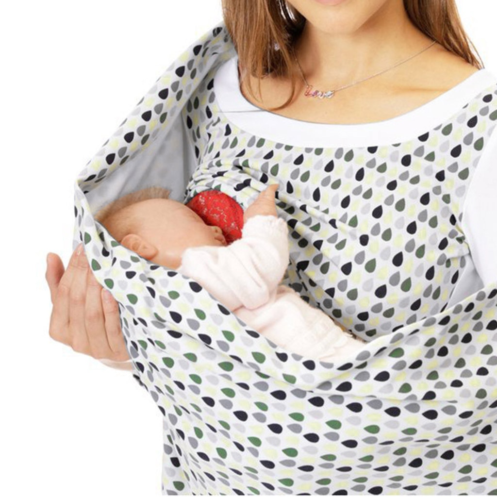 Women Maternity Sweatshirt Seven Sleeve Print Patchwork Breastfeeding Nursing Jumper Collar Pregnant women's sweater
