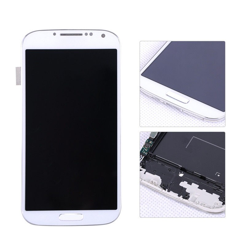 Full LCD Display For Samsung Galaxy S4 I9500 I9505 I337 LCD Touch Screen with Digitizer Assembly with Frame