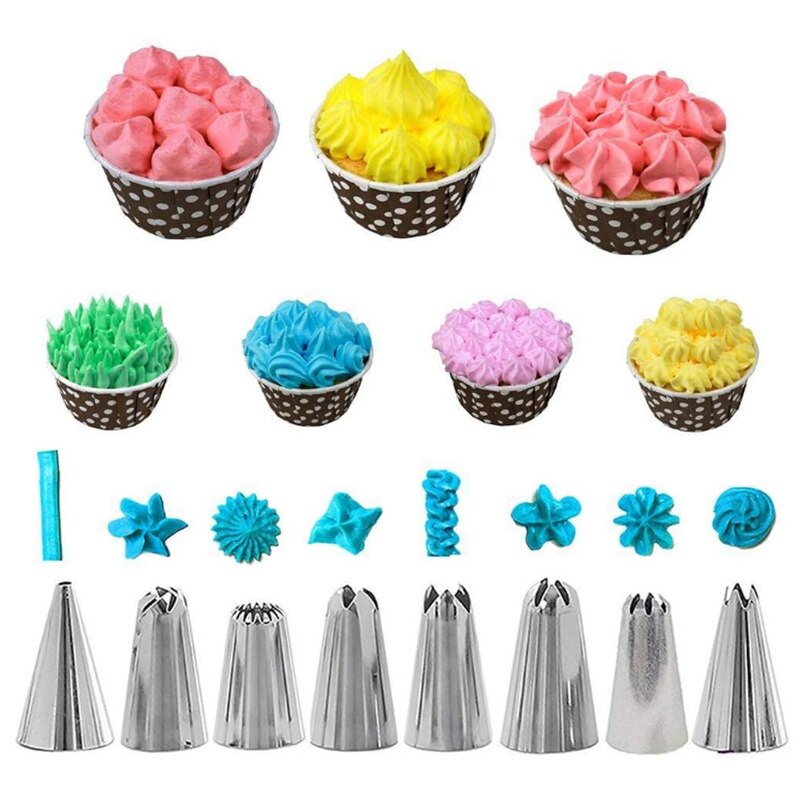 Staal, Icing Nozzle, Rvs, Kit,Cake Decorating Icing Tip,Cake Decorating Leveranties, cake, Roestvrij, Stainlesss Licing Nozzl