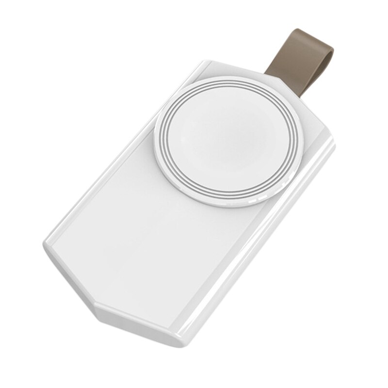 Draadloze Horloge Lader, Usb Direct Charge Anti-Interferentie Inductie Oplader Voor Apple Horloge: white