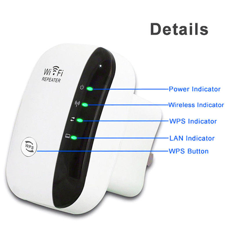 WiFi Range Extender Super Booster 300Mbps Superboost Boost Speed Wireless WiFi Repeater UND