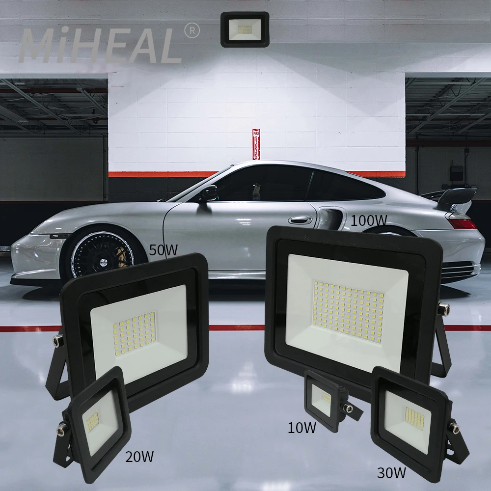 110 V/220 V LED Industriële verlichting 10 W 20 W 30 W 50 W 100 W Fabriek Workshop Garage IP68 Werklamp LED Mijnbouw Lamp Schijnwerper