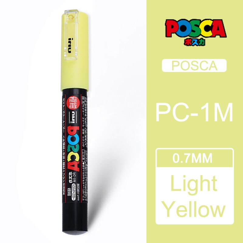 1 pc Uni Posca POP PC-3M Farbige Malen Kunst Marker Stifte Medium Spitze 0,9-1,3mm 24 Farbe Optional schule Schreibwaren Büro Liefert: 9
