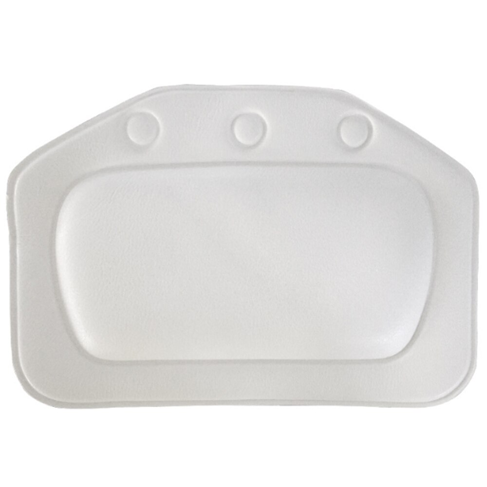 Espuma suave esponja bañera almohada impermeable duchas SPA almohadas de baño reposacabezas con ventosa cuello relaje suministros de baño