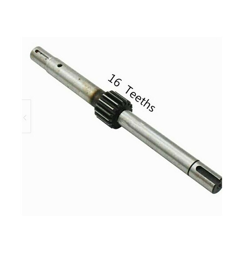 Milling Machine Part Gear Shaft CNC Mill Head Part Feed Input Shaft CNC Milling Machine