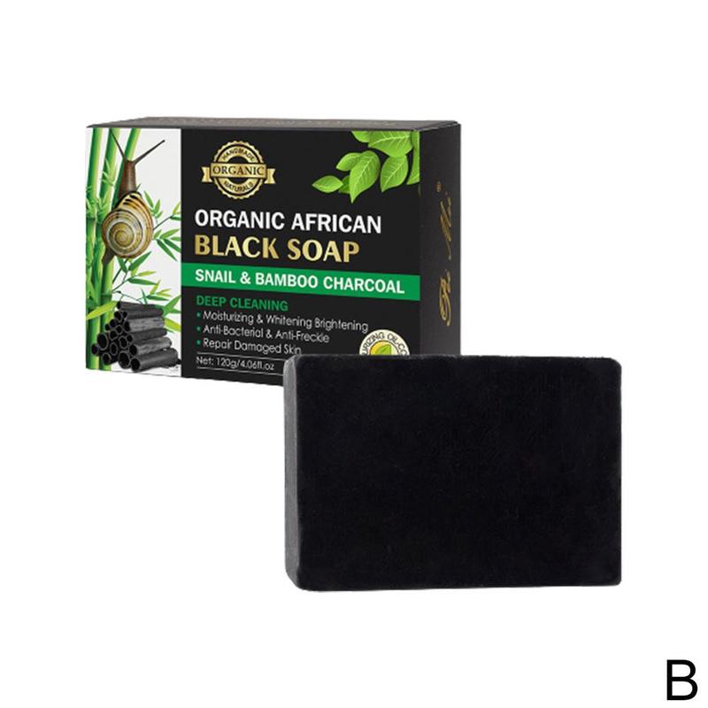 Jabón de bambú de turmalina Natural, jabón negro de turmalina de 50g, carbón de Jabón tradicional de hierbas para acné, energía y acné, K8I6 Ac, 1 unidad: B