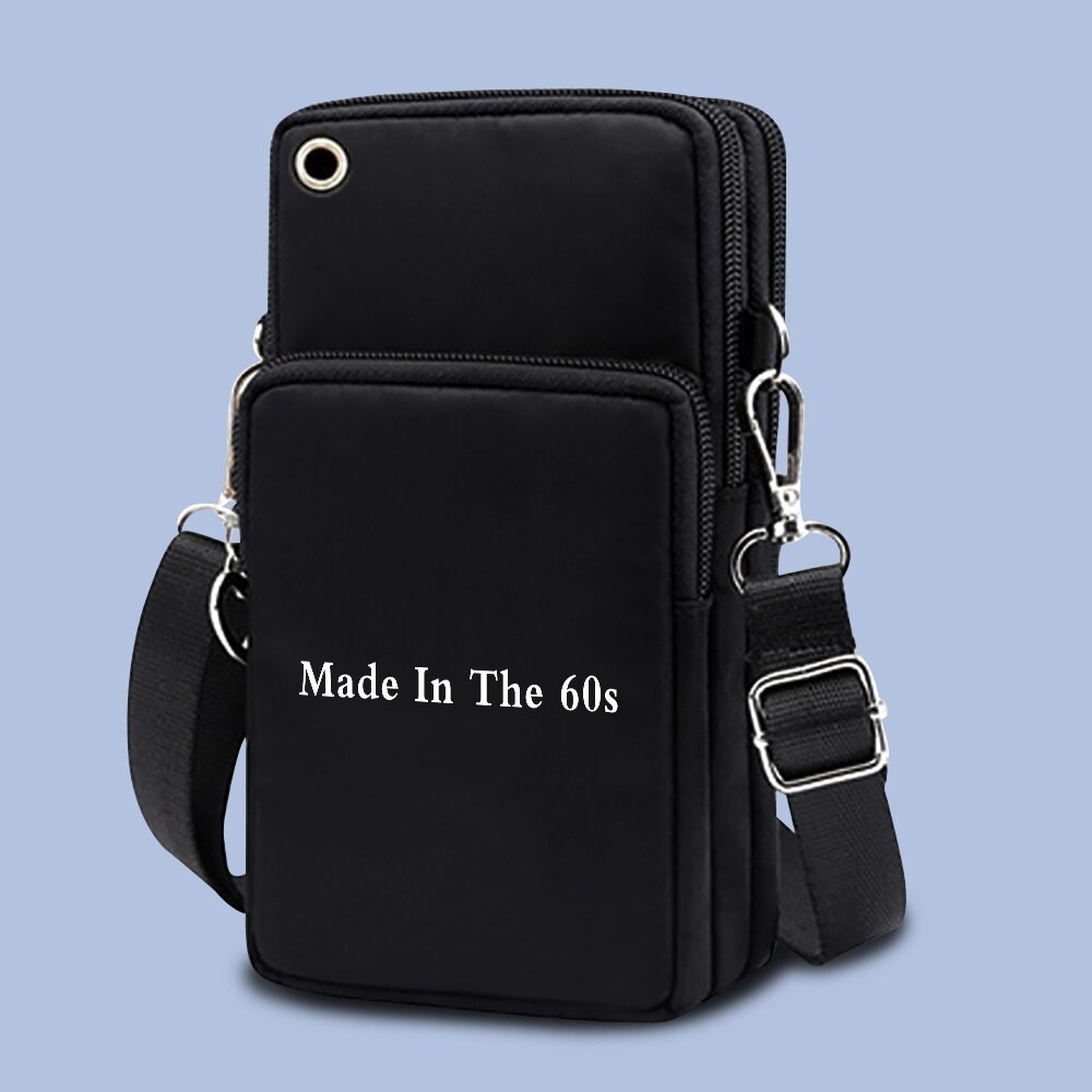 Ladies Arm Bag Xiaomi 12 Pro/ Huawei Mate40 Pro Universal Mobile Phone Pouch Case Years Print Wallet Outdoor Mini Sports Bags: 7Years015