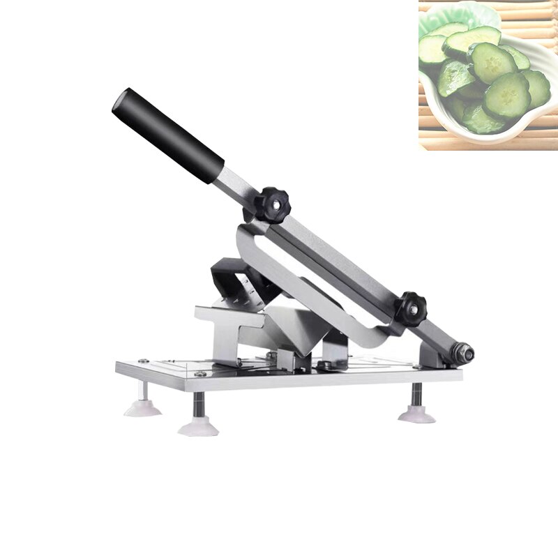 Manual Meat slicer mutton roll slicing machine Stainless steel