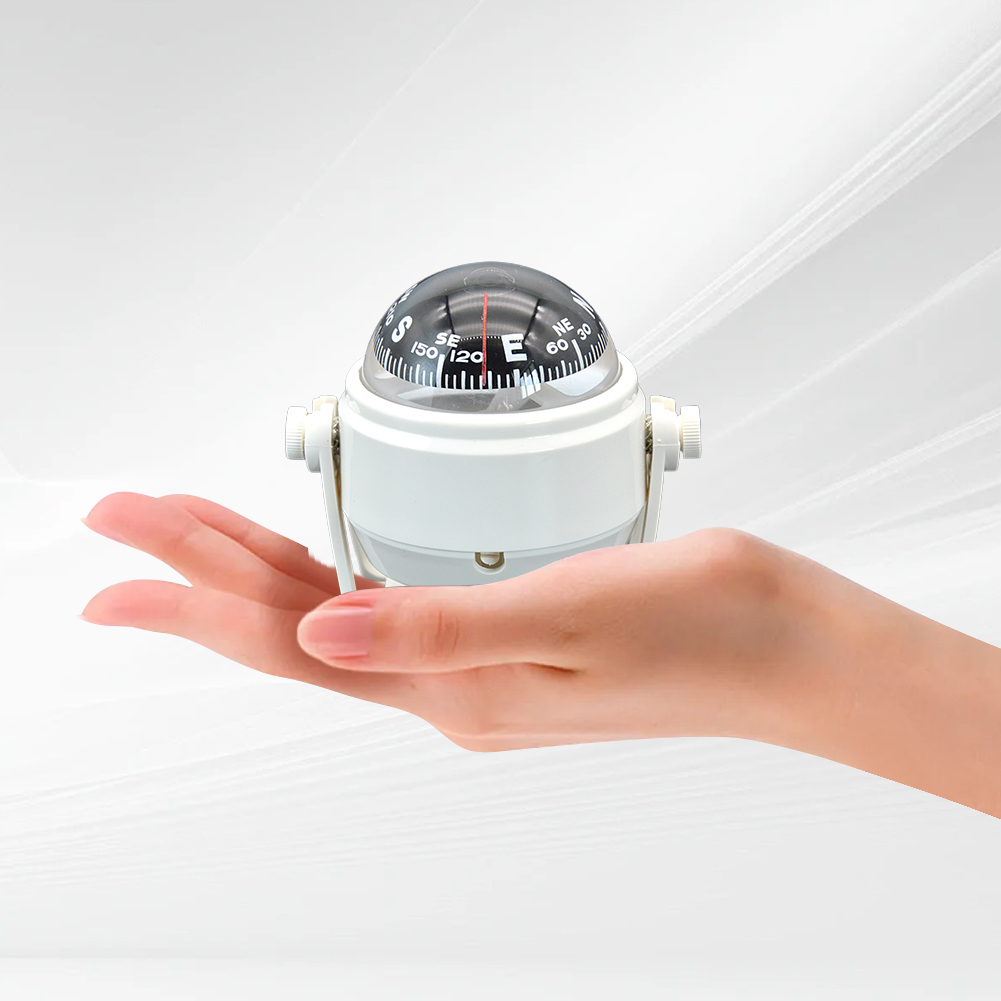 Ball Shaped Sea Pivoting Marine Boat Compass with Dial Sea Marine Electronic Compass Splashproof Boat Caravan Truck Car Compass
