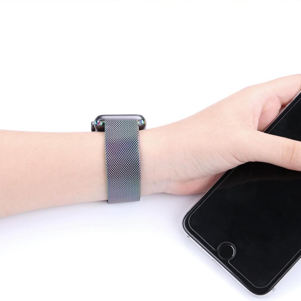 Metal Strap for Apple Watch Series 5 4 3 2 1 38mm 40mm 42mm 44mm Stainless Steel Wrist Strap Bracelet for iWatch Accessories