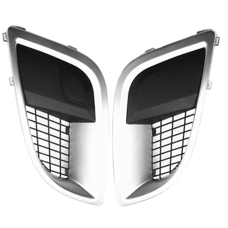 AU04 -Car Fog Light Grille Fog Trailer Cover Front Bumper Light Grills in Racing Grills for Buick Regal GS