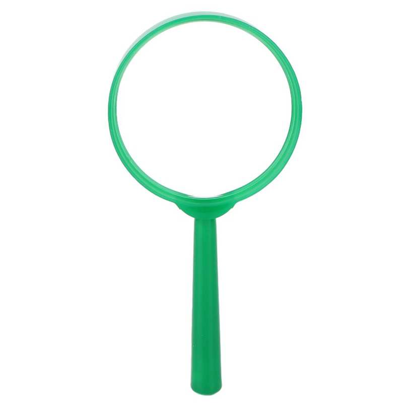 Lupa de lectura HD, ergonómica, para lectura: green