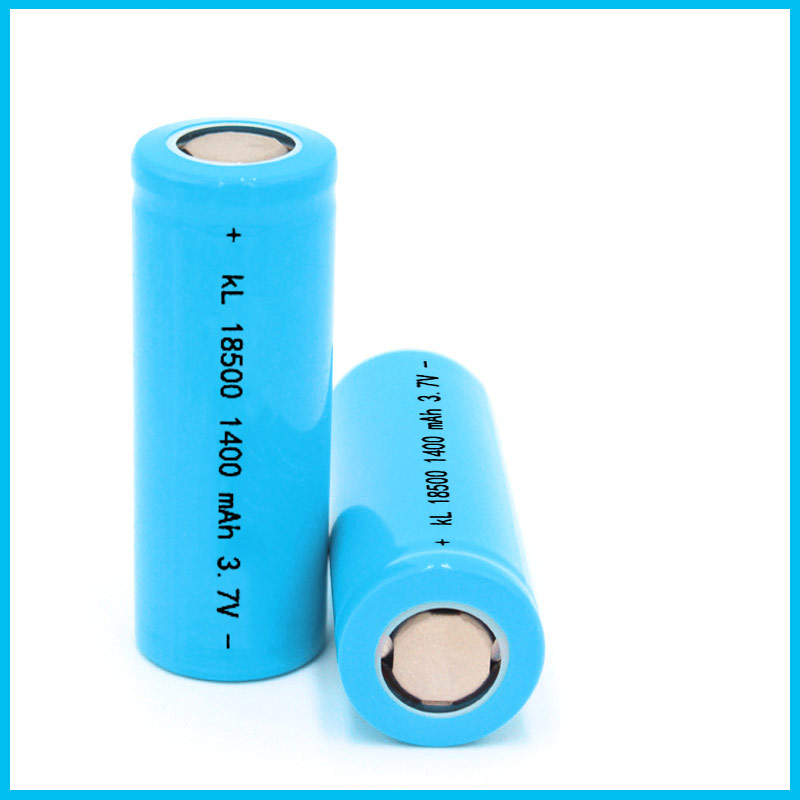 Bateria 18500 3.7V 1400mAh Recarregável de Íon de Lítio, Célula de Lítio 18500 para Substituição de Fonte de Alimentação de Equipamentos Eletrônicos