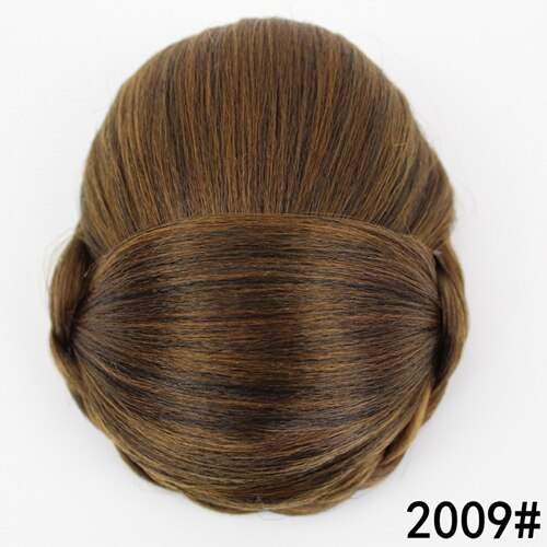 JOY &amp; BEAUTY-moño de pelo sintético para mujer, moño de pelo trenzado, rodillo de rosquilla, pieza de cabello de fibra de alta temperatura, 6 colores: s172009