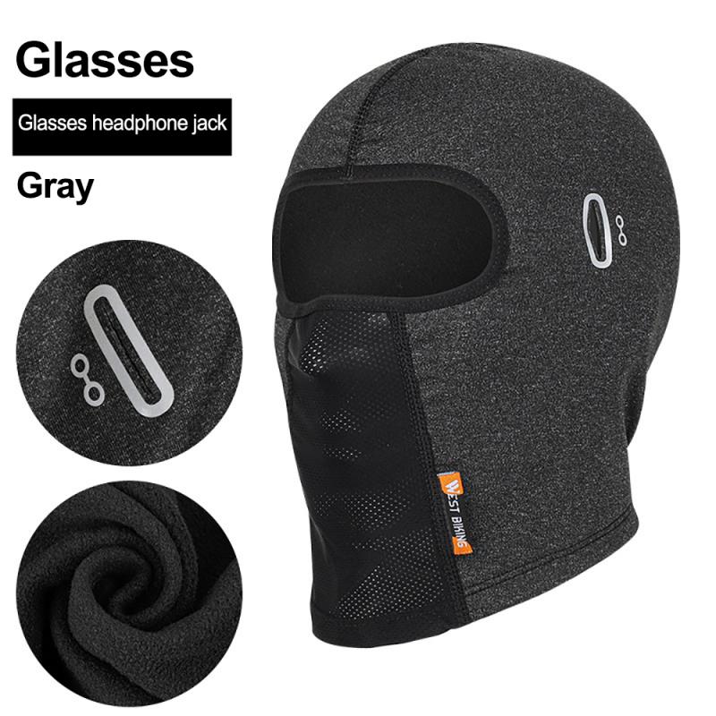 Zimowa maska motocyklowa maska na twarz typu kominiarka wiatroszczelna wysoka przepuszczalność alpinizm narciarski polarny motocyklowe nakrycia głowy: 04