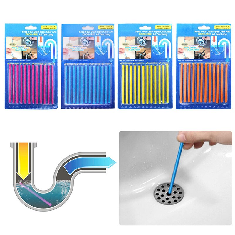 Pipe Cleaning Stok Huishoudelijke Drain Cleaner Sticks Voor Afvoerpijp Cleaning Stick