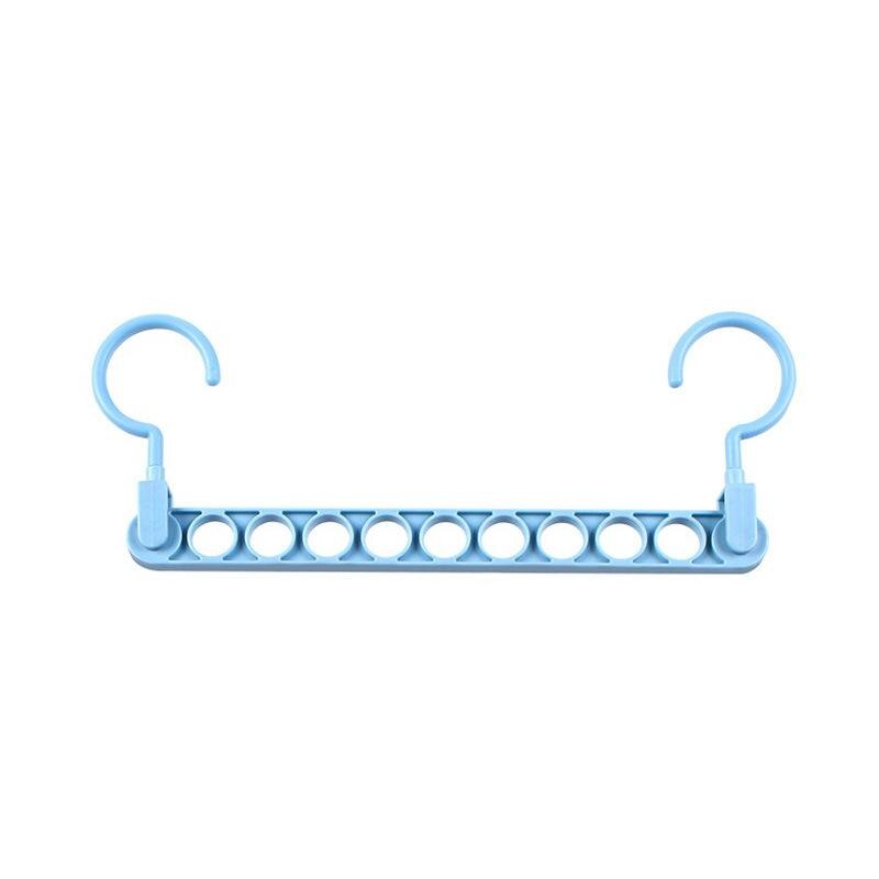 Cintre pour vêtements magique multifonction | Pratique, placard organiseur de chambre à coucher 3D permettant de gagner de l'espace, cintres magiques à 9 trous de cuisine: 05