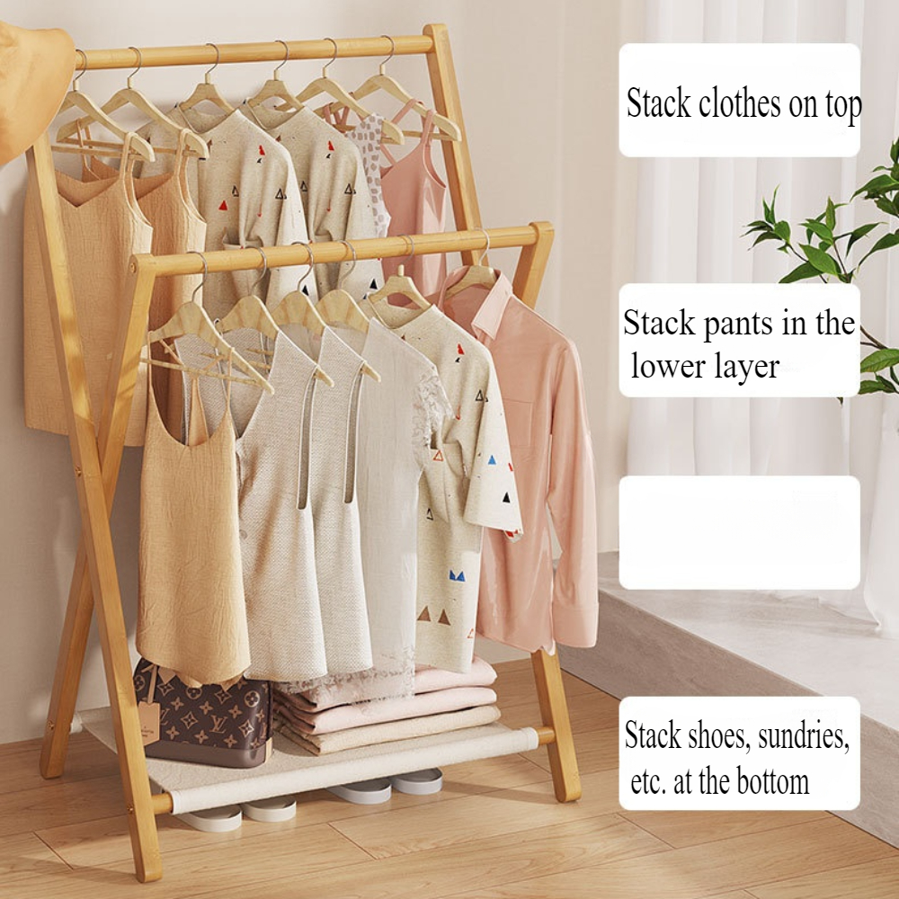 Petit porte-vêtements, porte-vêtements de salle de bain, porte-serviettes adapté aux porte-vêtements verticaux dans les chambres et les salons