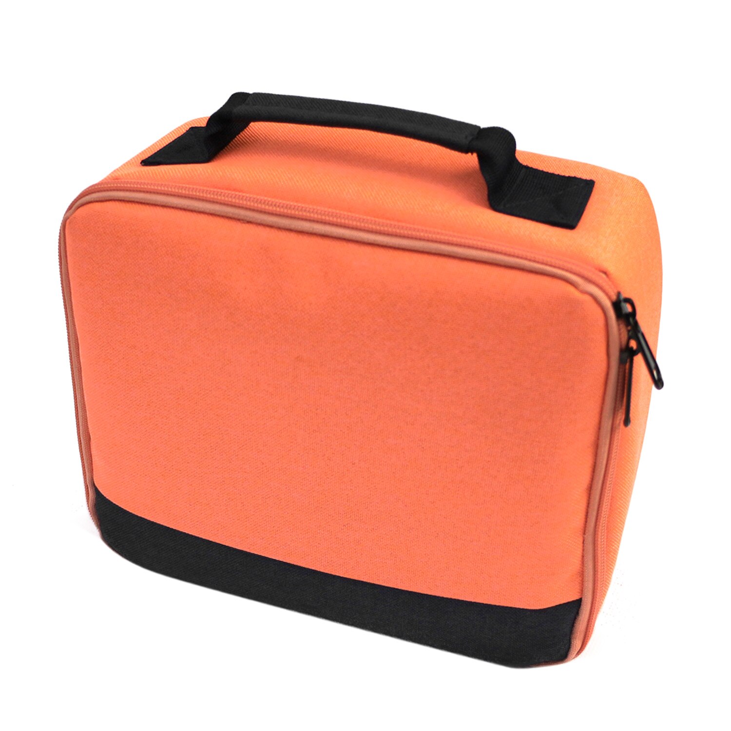 SUNNYLIFE Kratz Stoßfest Leinwand Lagerung Tragen Tasche Handtasche fallen Beutel für Selphy CP910 1200 Drucker Projektoren Projetor: Orange