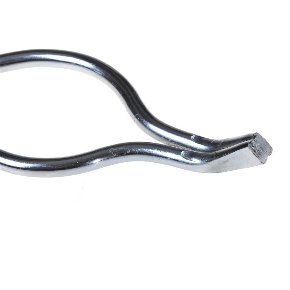 Pinza de acero inoxidable para laboratorio, herramienta de fundición de Metal para instrumento químico, práctico soporte de crisol de 20cm