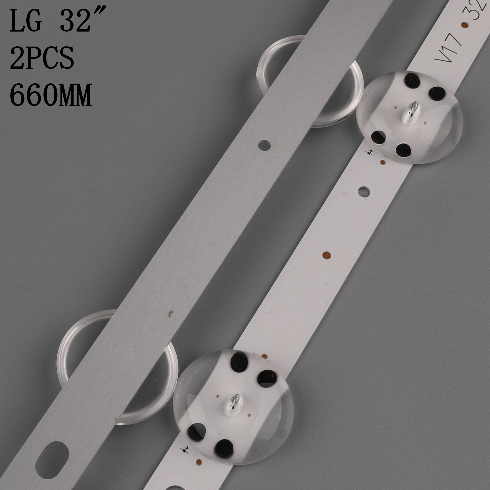Led Strip 8Leds Voor Lg 32 "Tv 6916L-2855B 32 V17 8LED 2855A Rev0.0 32LJ510U-ZA 32LJ510V HC320DXN-ABSL1-2143 LC320DXE (fk)(A2)