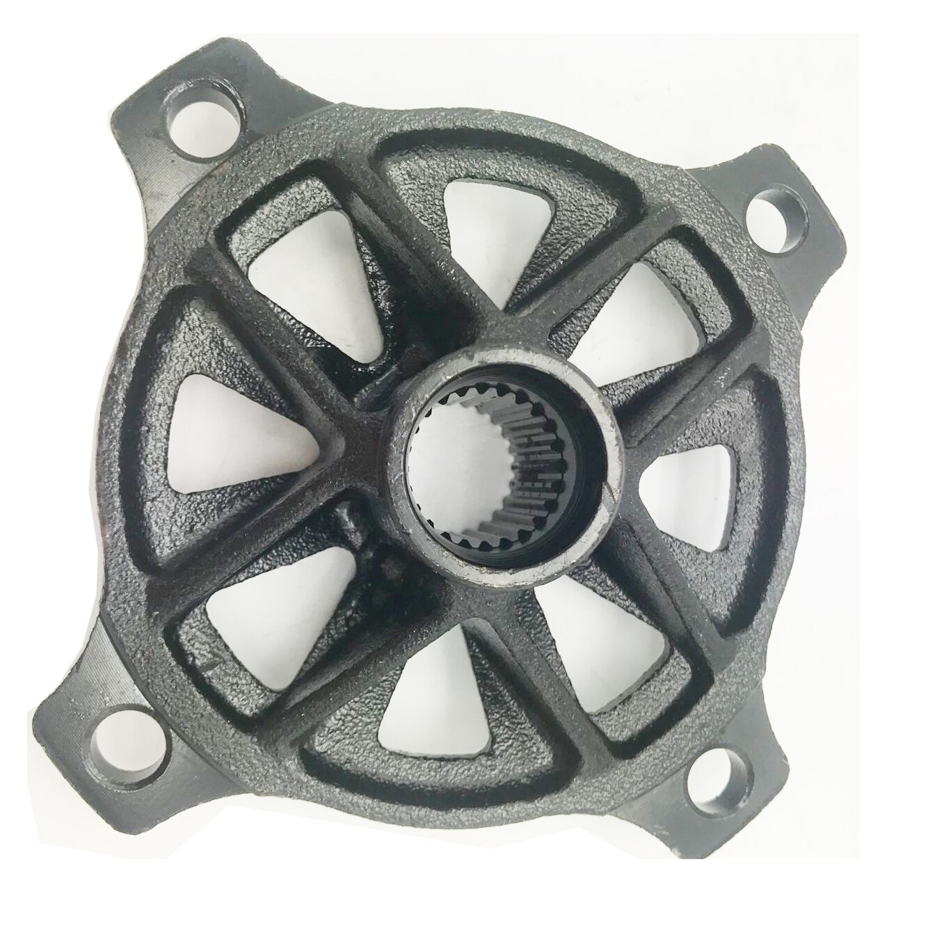 Black 150CC 250CC GT150 ATV Go Kart Rear Wheel Flange Hub For Hammerhead Shineray