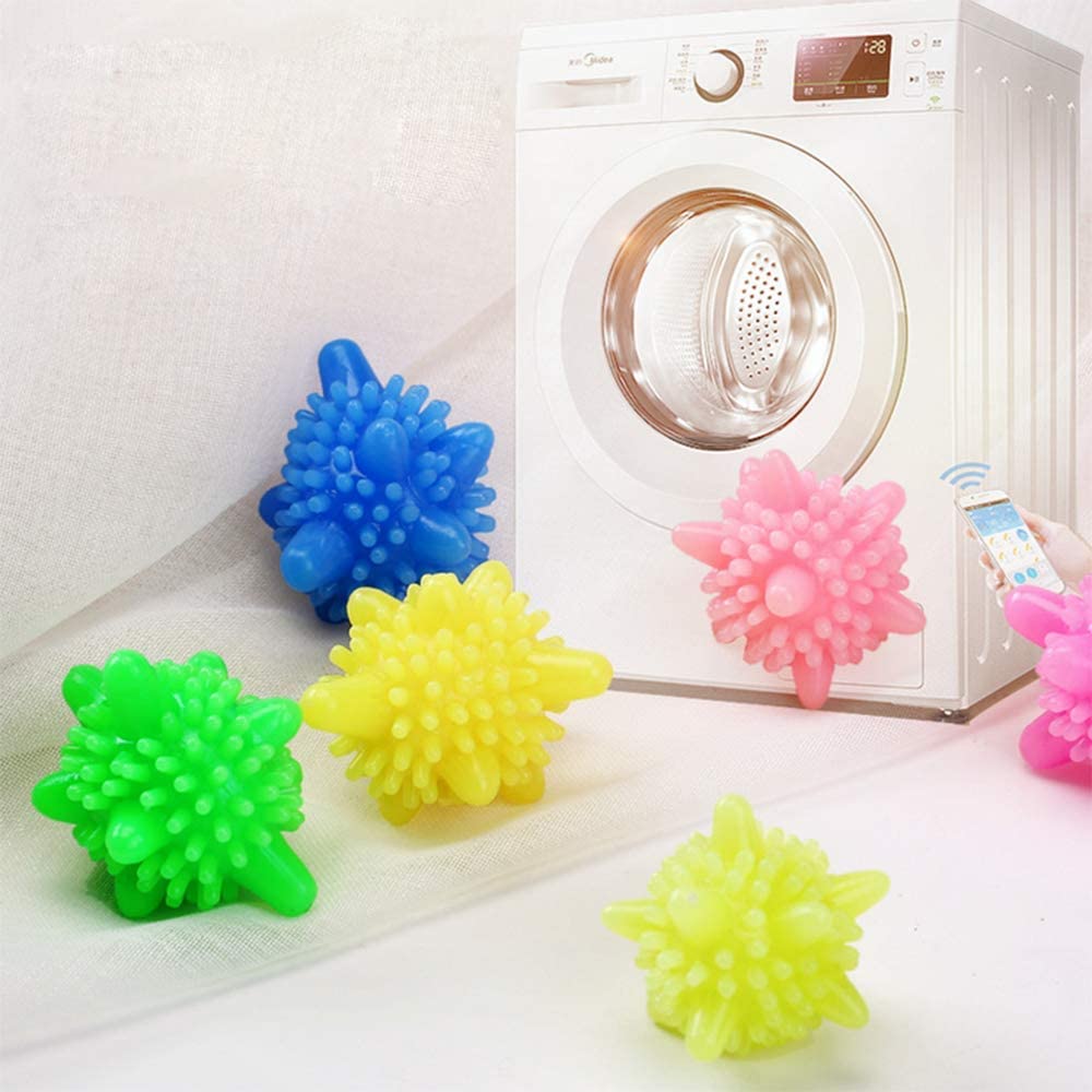 4/6/8Pcs Washer Balls Magic Laundry Balls Washing Ball Laundry Scrubbing Balls for Household Cleaning Washing Machine Clothes