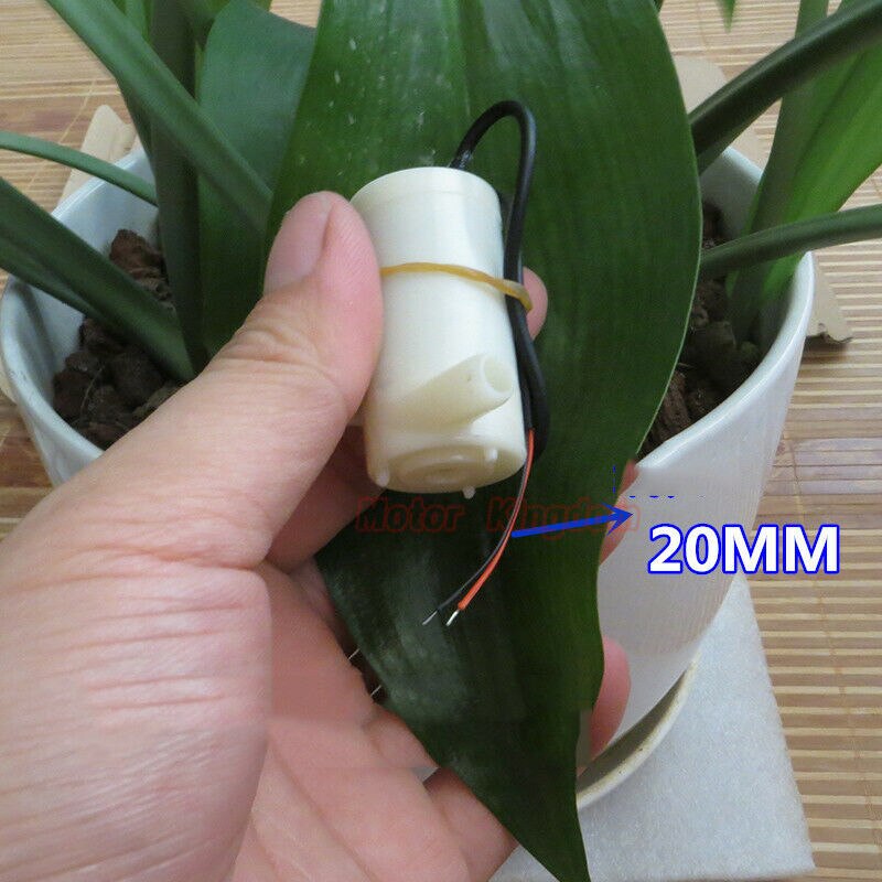 DC 3V 5V 6V Micrp Small Submersible Pump Mini Water Pump for Aquarium Fish Tank Fountain Pond