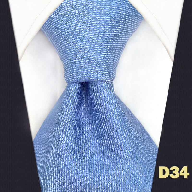 Krawatten Silk Business Krawatten für Herren Extra lange größe 63 "160cm Navy Blauen Streifen Hochzeit: DX34