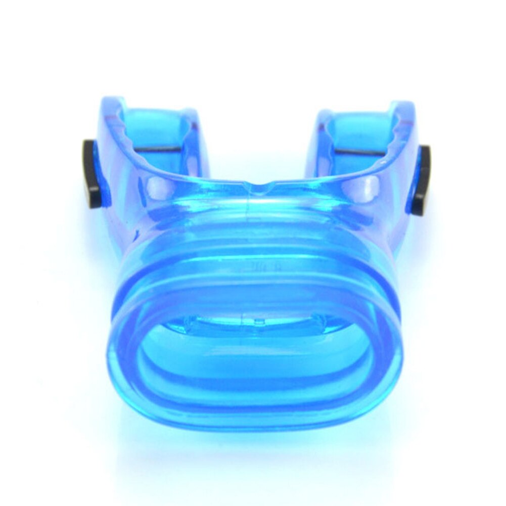 Practical Gear Dive Scuba Diving Breath For Adults Underwater With Tie Wrap Moldable Mouthpiece Regulator Silicone Bite Blue
