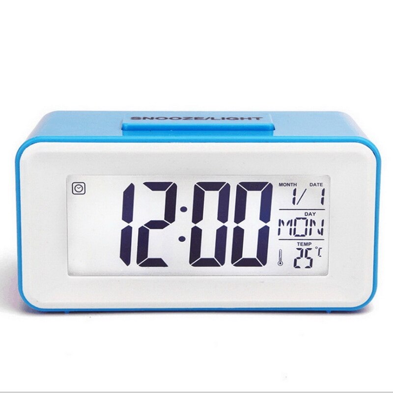 LED Digital Alarm Clocks With Snooze Digital Temp Time Music Dual Clock With USB Charger Large Digit Display Brightness Dimmer: A3