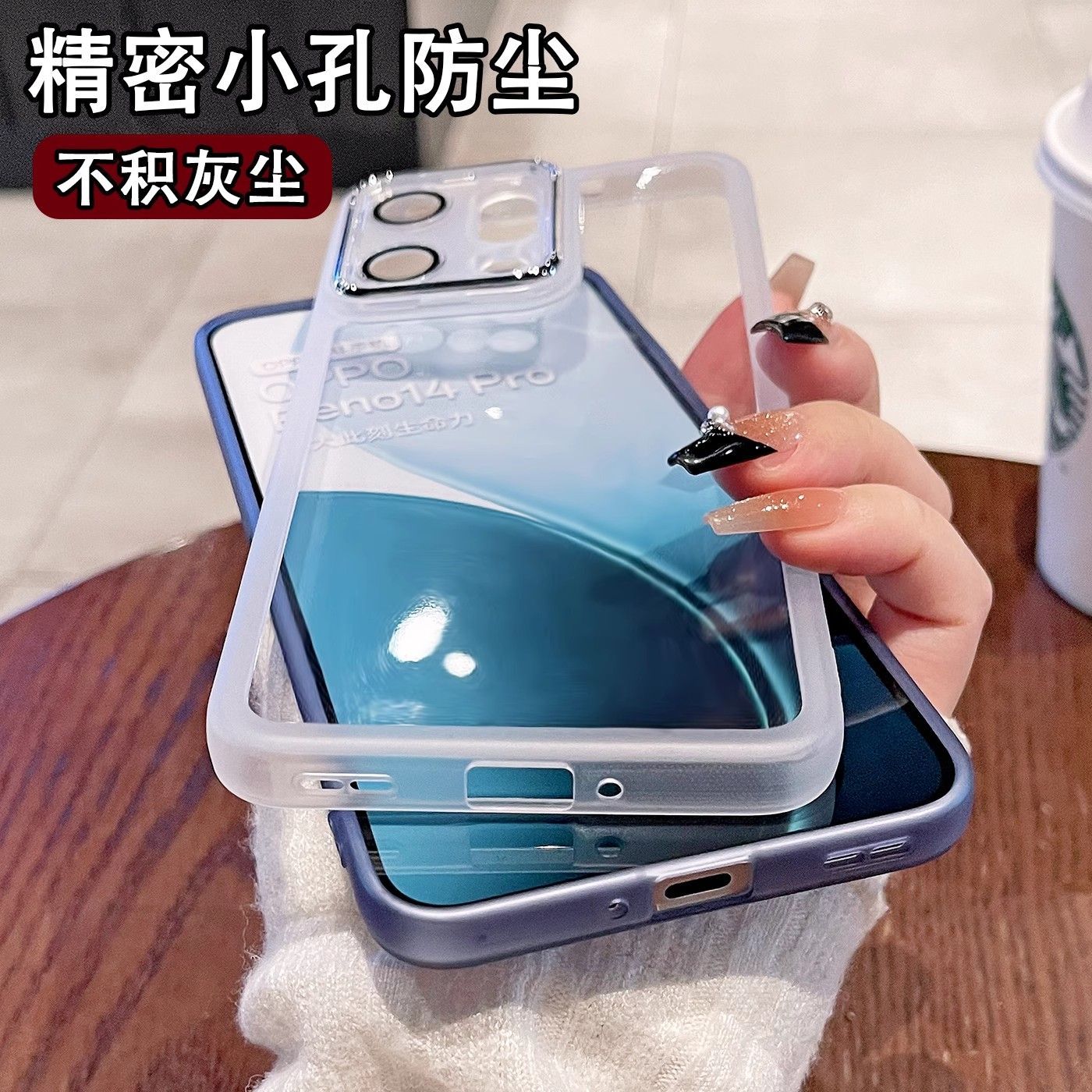 For OPPO Reno 14 13 Pro 14F 13F Case Transparent TPU -proof Cover For OPPO Reno14 13 Pro 14 13 F Funda