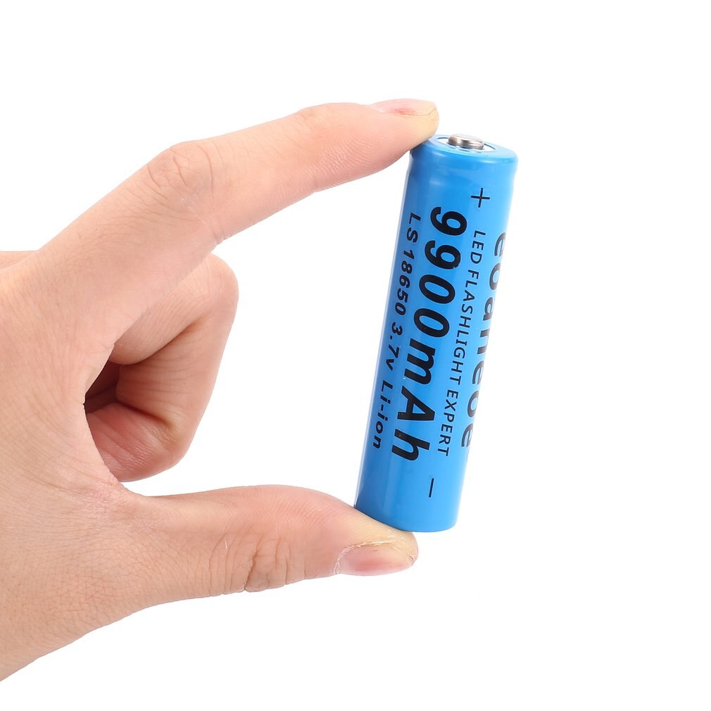 10Pcs 18650 Lithium Oplaadbare Batterijen Smart Batterij Nuttige Pre-Charge Duurzaam Batterijen 9900Mah 3.7V