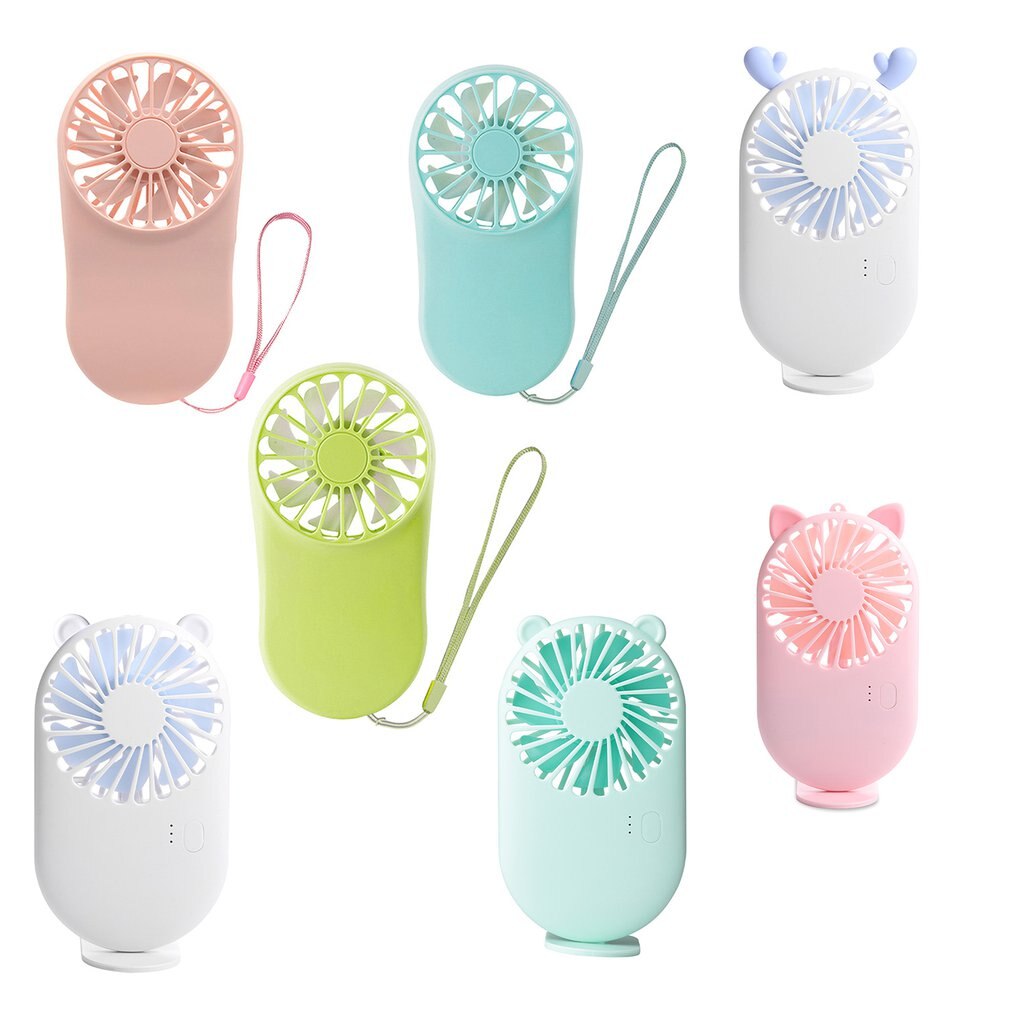 Ventiladores de bolsillo con patrón, mini ventiladores con carga usb para estudiantes al aire libre, ventiladores portátiles pequeños sika, mini ventilador de aire acondicionado de cc.