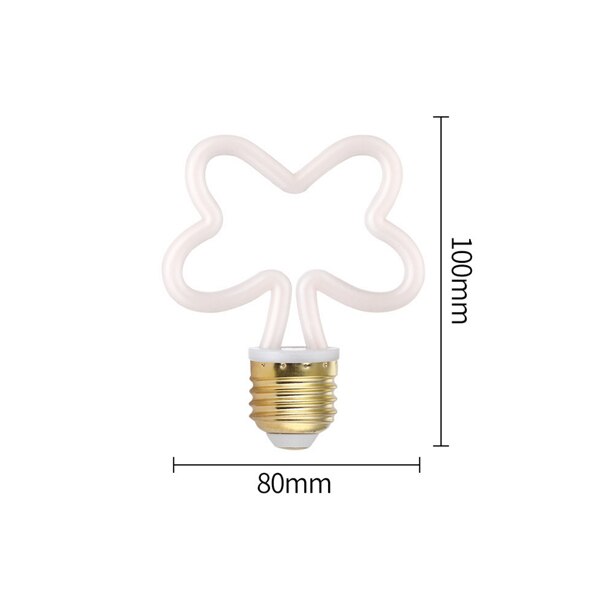 Ampoule rétro LED Edison 220V 230V E27 LED, lumière à Filament doux, lampe de maison, Ampoule à incandescence, décoration d'éclairage de: C / Clear Cover