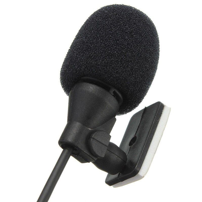 Universal 3.5mm port ekstern mikrofon til pc bilradio bluetooth dvd ekstern