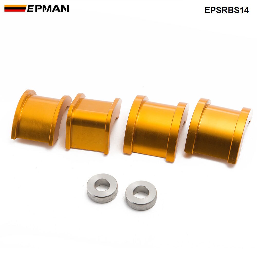 Epman Racing-cremallera de dirección de aluminio Offset, arbustos para Nissan SIM S14 S15 200SX EPSRBS14