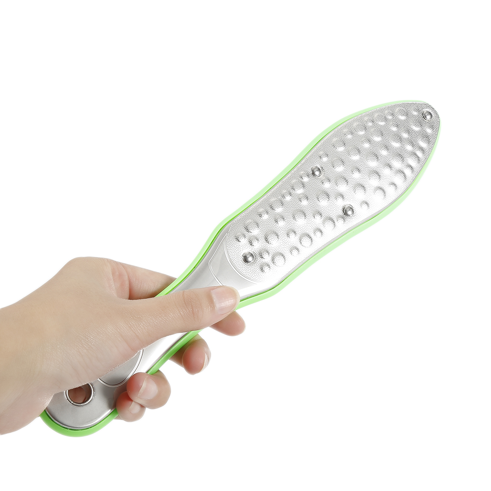 ELECOOL 5 unids/lote de acero inoxidable raspa callos de pies producto para eliminar la piel muerta pedicura para exfoliante Manual Lima de pie 26CM herramienta de cuidado del pie