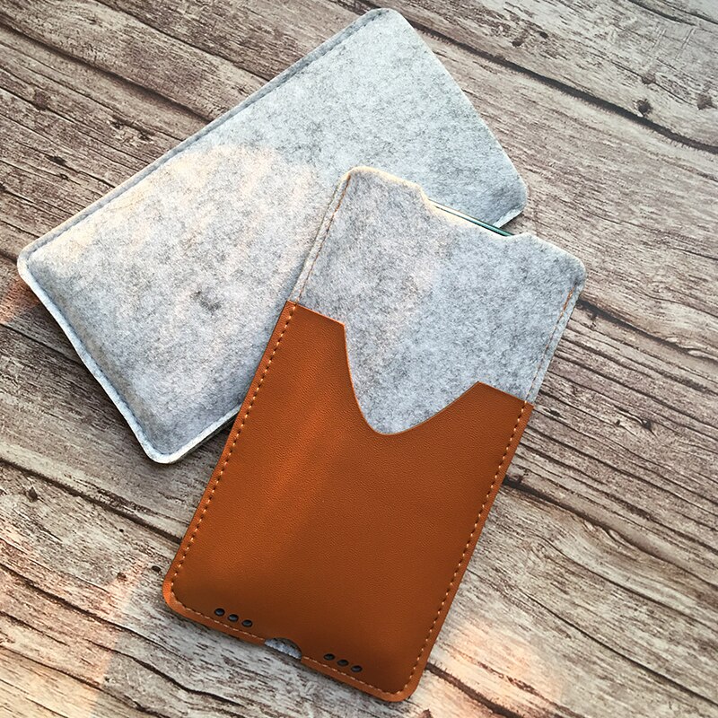 Telefono Borsa,per Samsung galassia Nota10 più 6.8 ultra-magro fatto a mano lana sentito Telefono manica coperchio per galassia Nota10 più Accessori